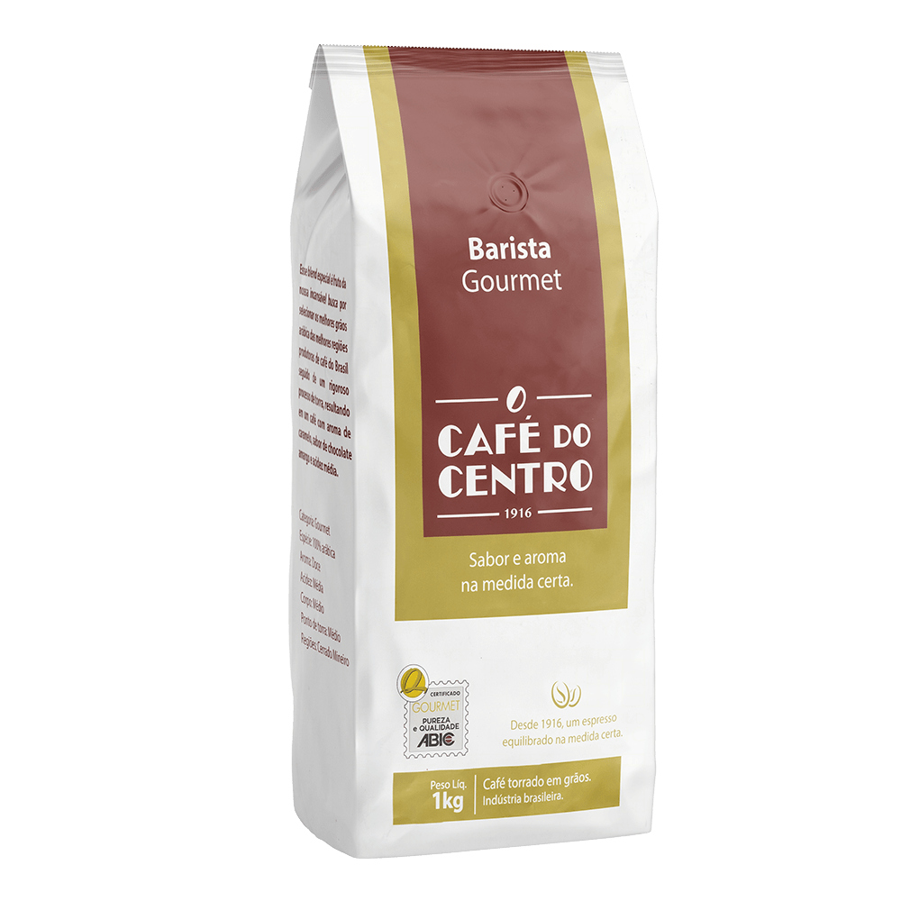 Café do Centro Barista Gourmet Grãos 1Kg - Gran Coffee