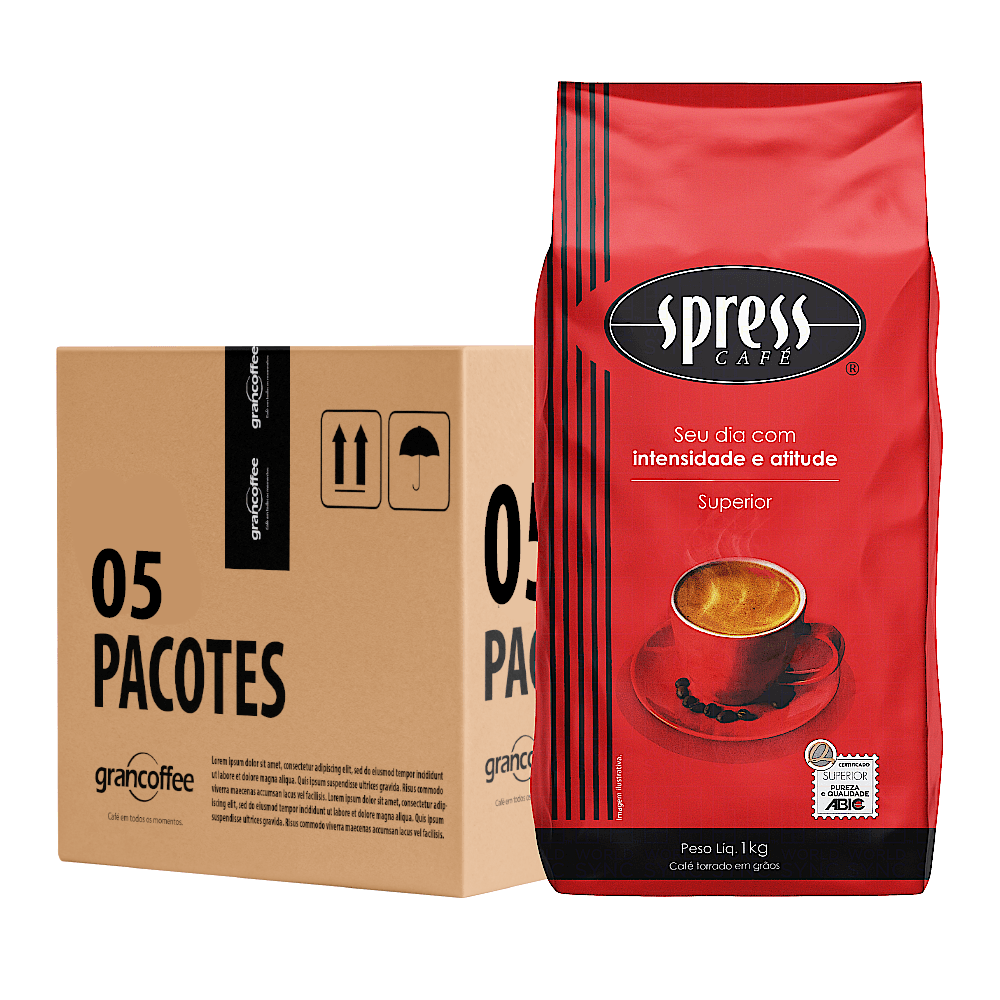 Kit Grãos Spress Café 5kg - Gran Coffee Kit Grãos Spress Café 5kg - Gran Coffee