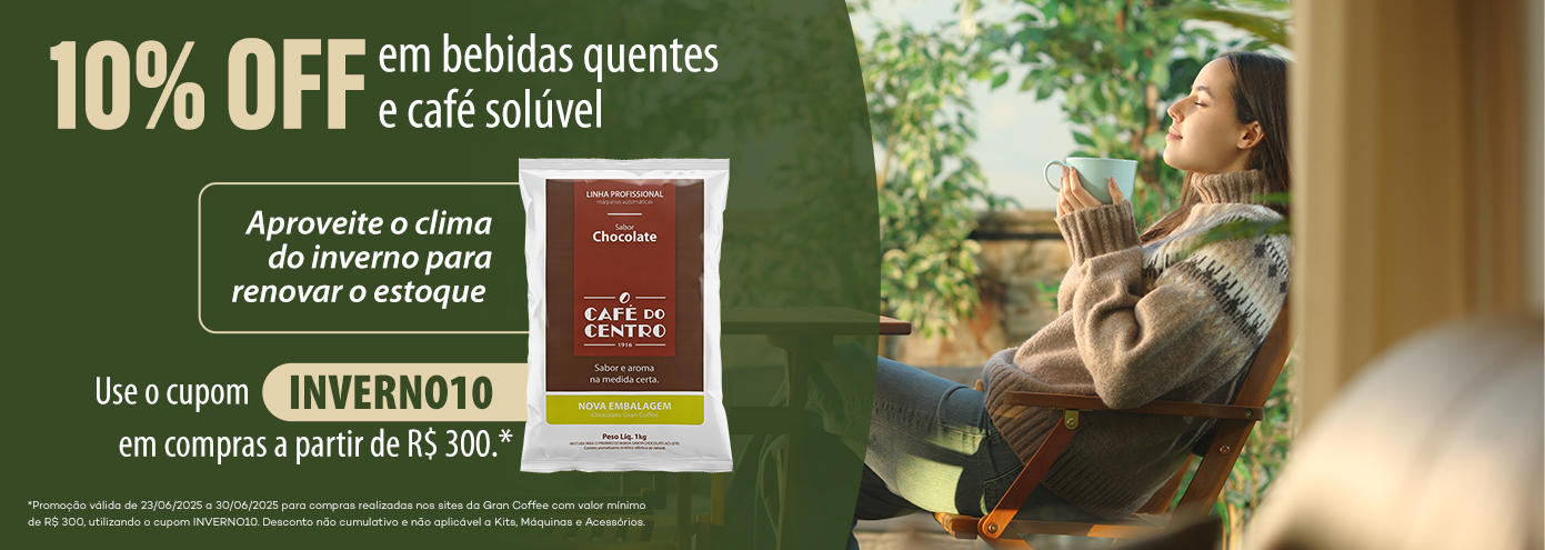 Desconto Bebidas Quentes