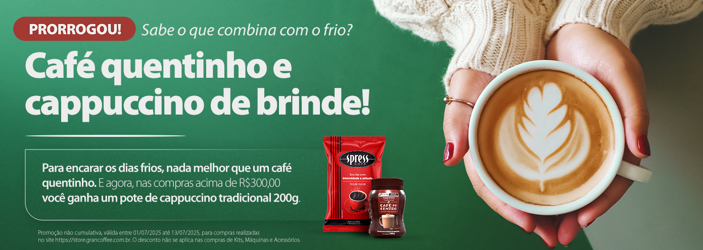 Compre e Ganhe Cappuccino